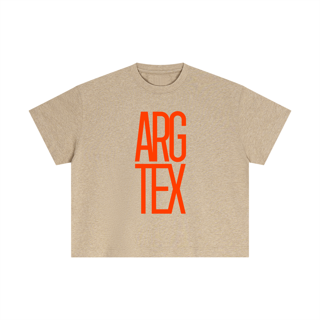 Argyle Local Cotton Boxy Tee