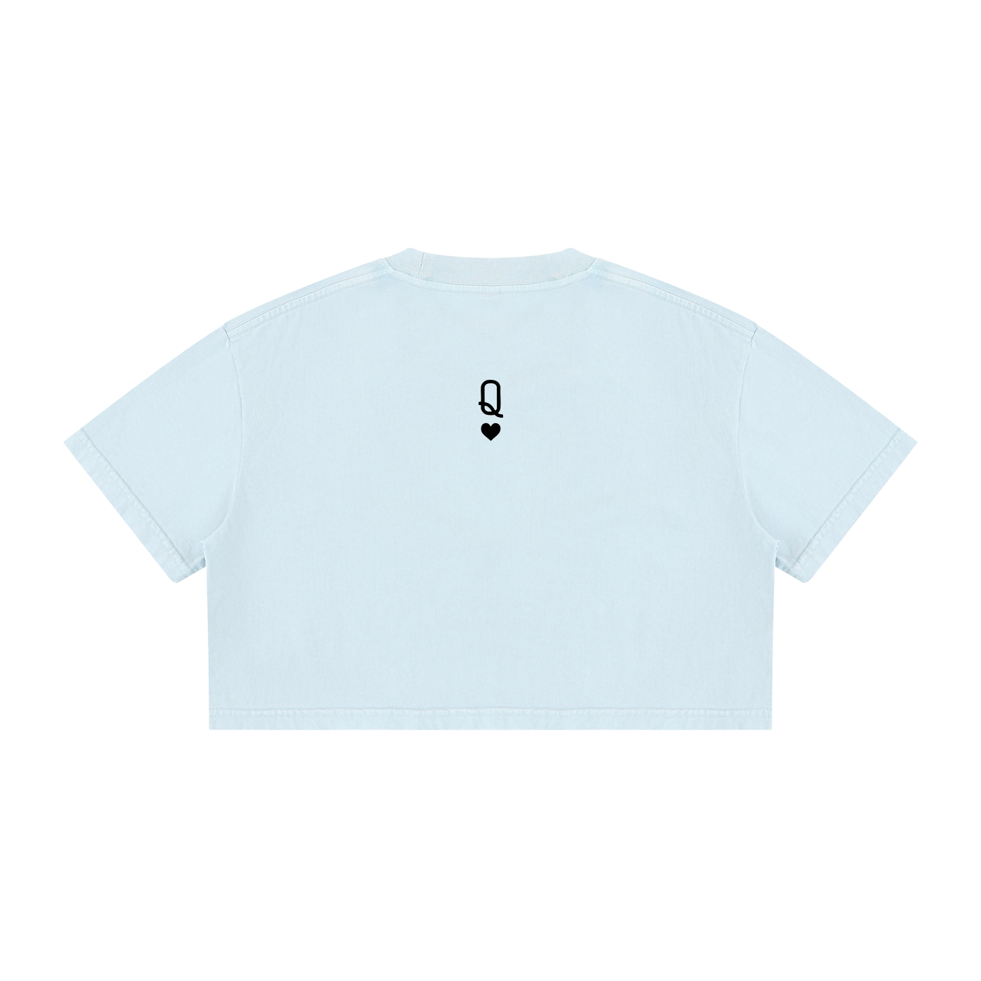 Womens TX Cheer Wash Cotton Crop Tee