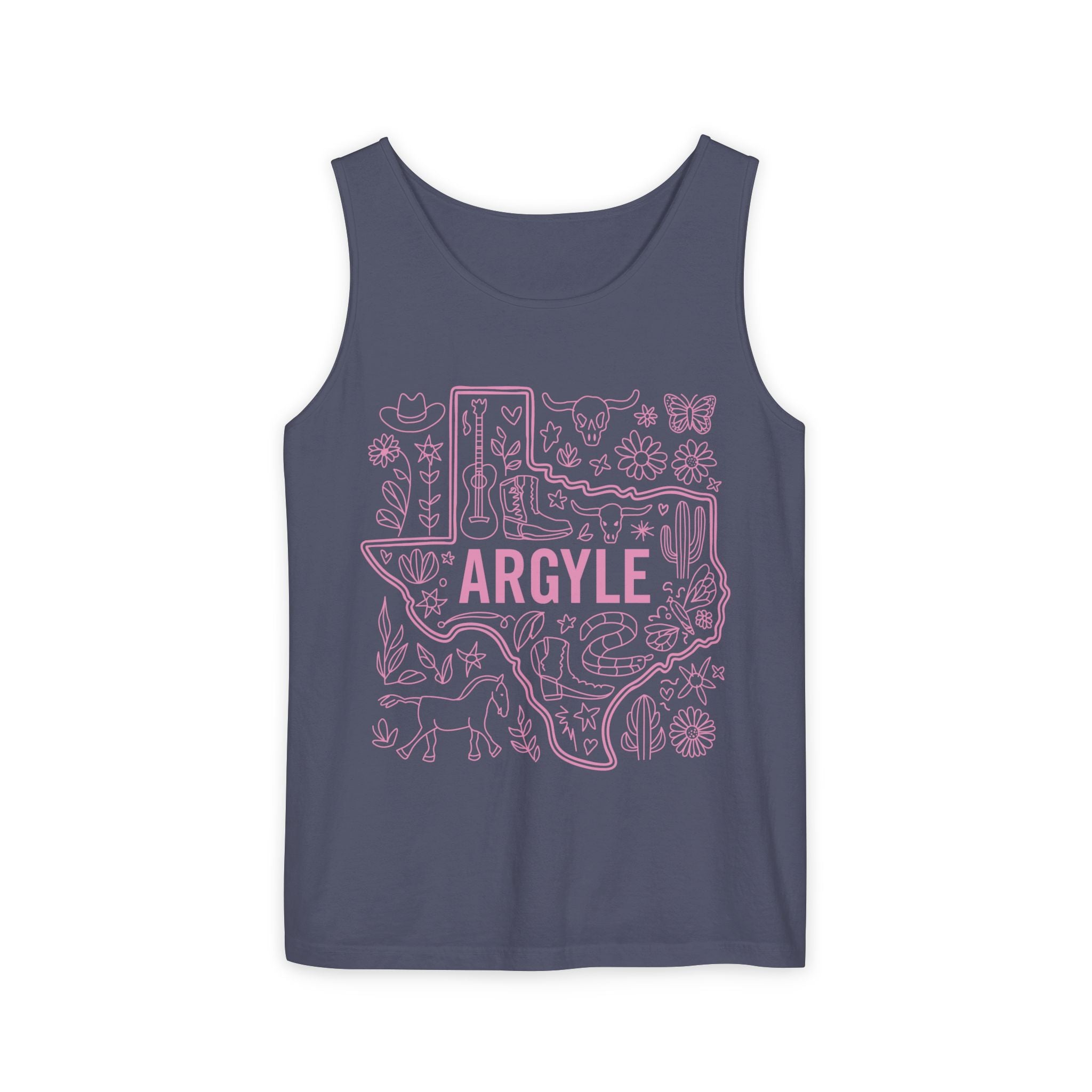 Womens Argyle Tank Top