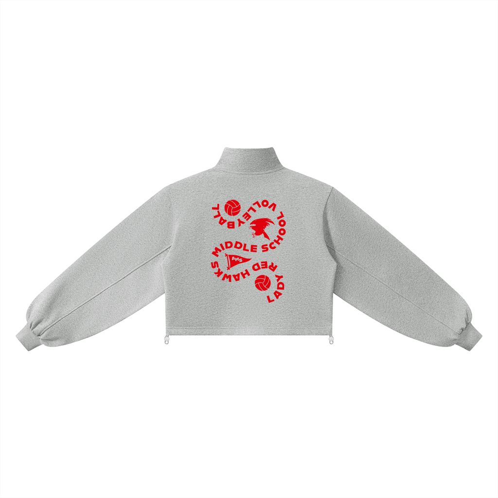 Womens AMS Volleyball Fan Club Quarter-Zip