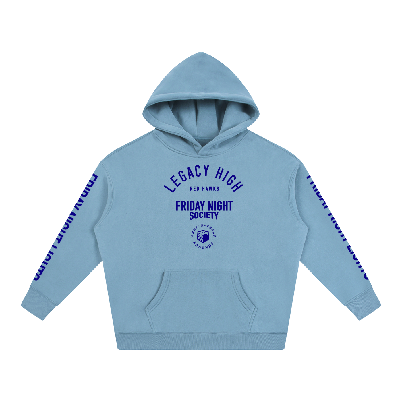 Friday Night Lights Oversize Fleeced Hoodie