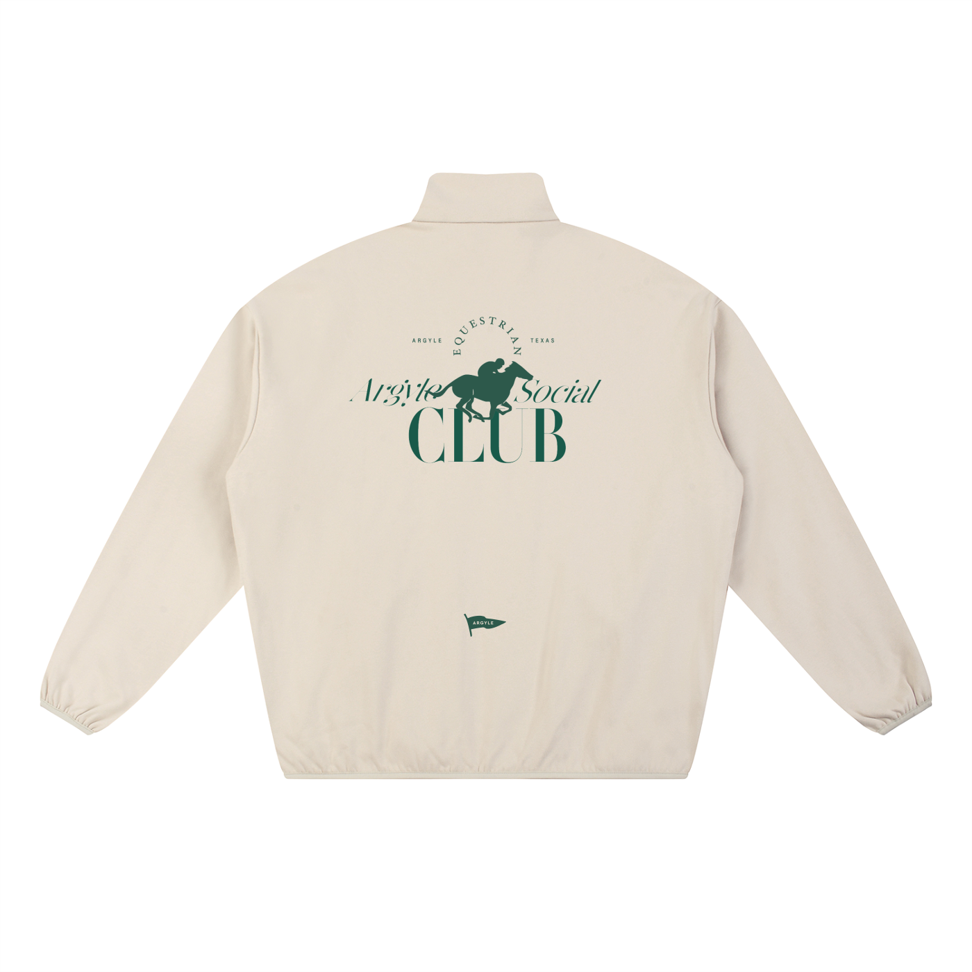 Equestrian Stand Collar Jacket