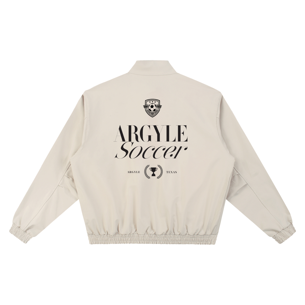 Argyle Soccer Bomber Jacket