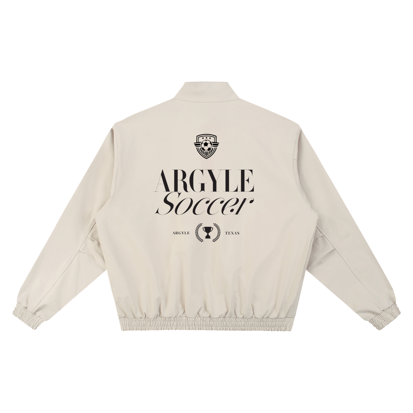 Argyle Soccer Bomber Jacket