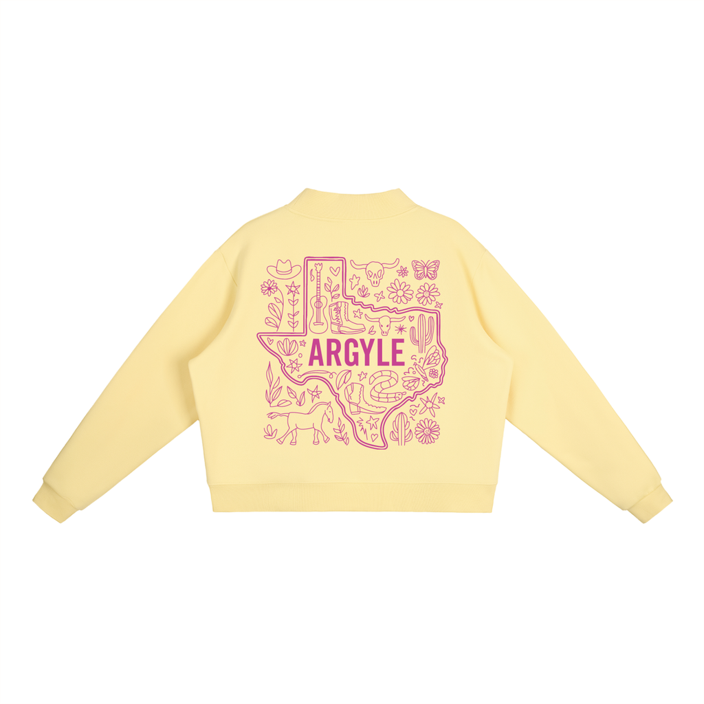 Womens Darlin Fleece Crewneck Sweatshirt