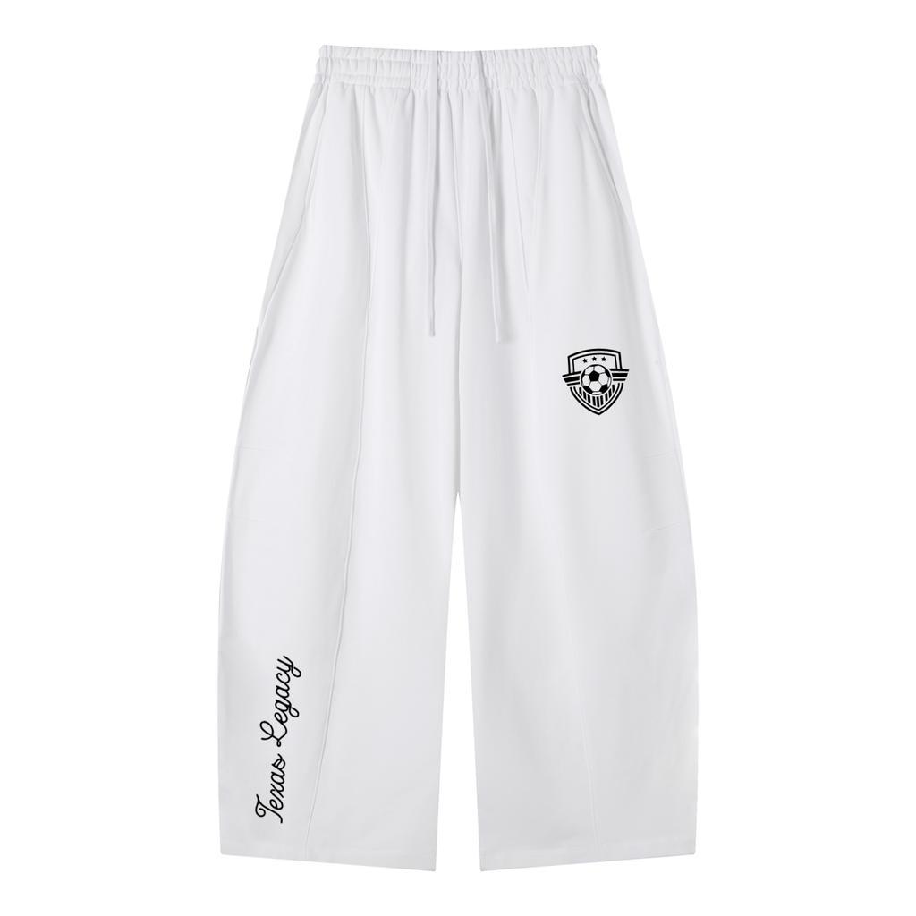 Argyle Soccer Heavyweight Wide Leg Sweatpants