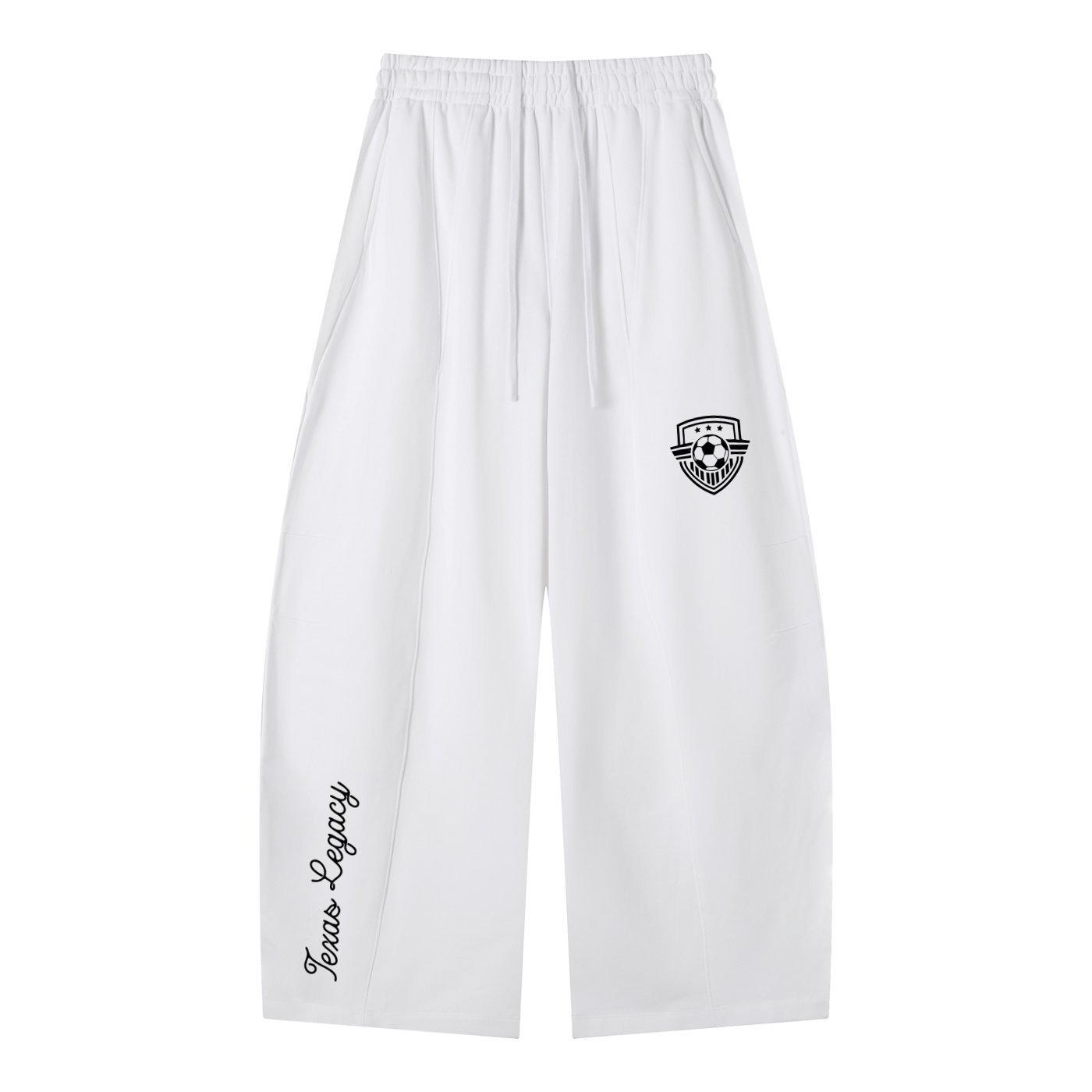 Argyle Soccer Heavyweight Wide Leg Sweatpants