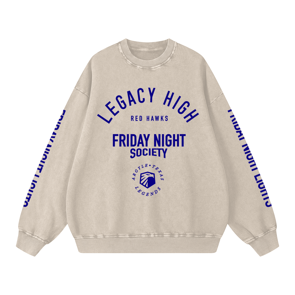 Friday Night Lights Society Washed Oversized Sweatshirt