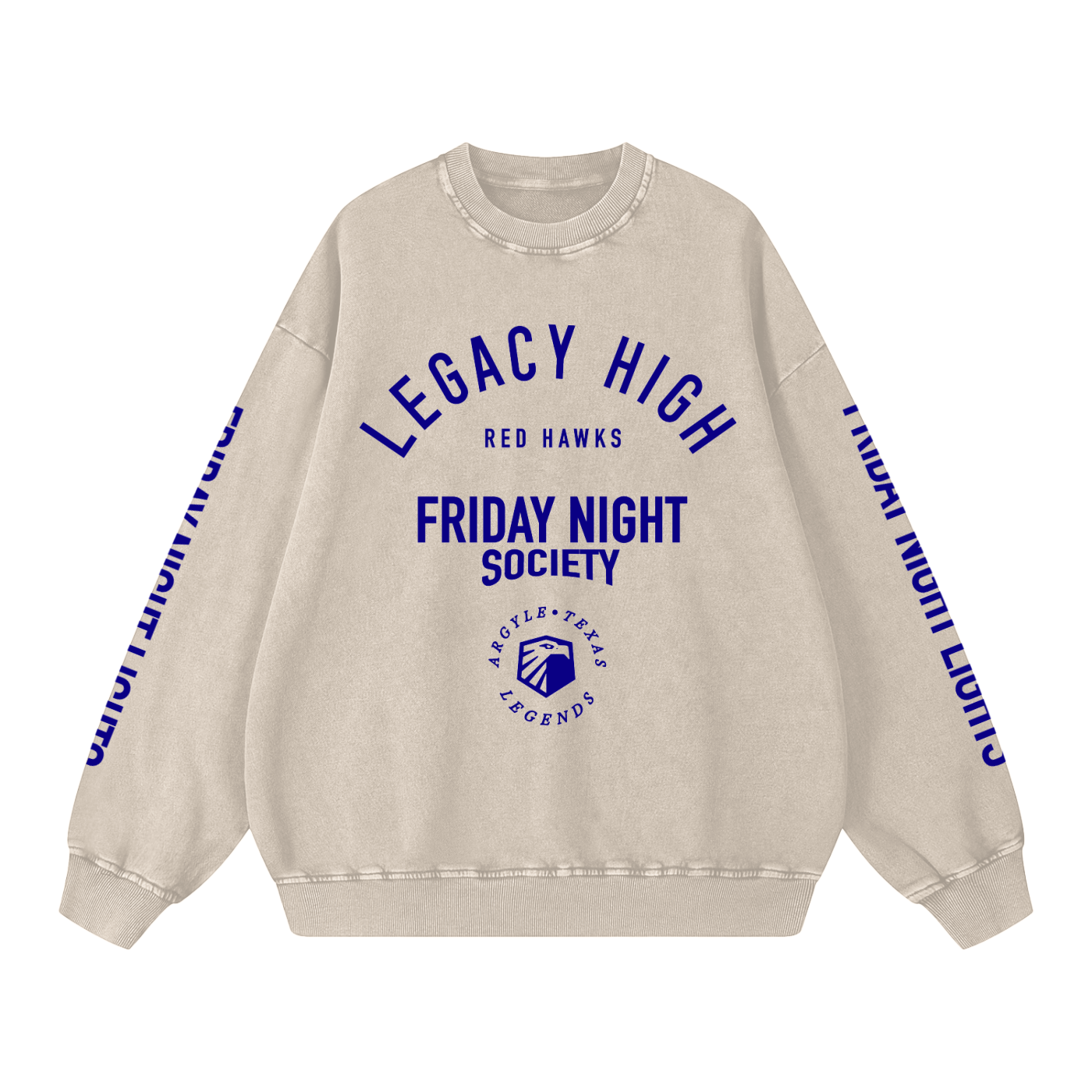 Friday Night Lights Society Washed Oversized Sweatshirt