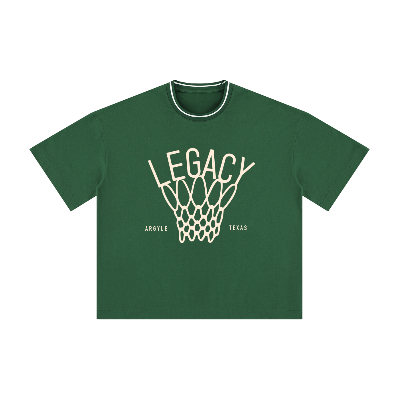 Unisex Legacy Ball Boxy Ribbed T-Shirt