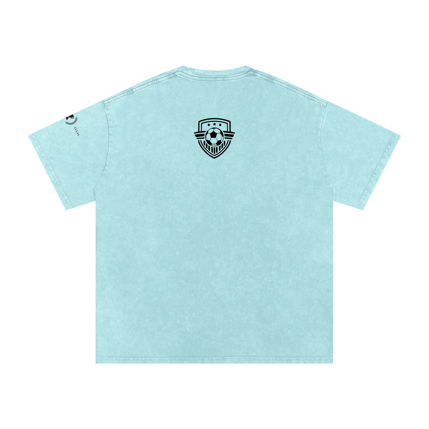 Argyle Soccer Washed Oversized Cotton Tee