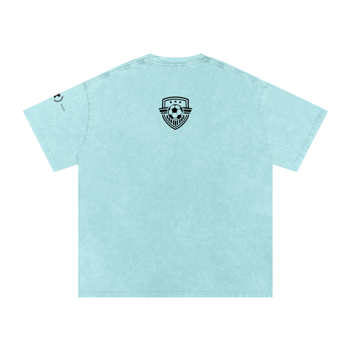 Argyle Soccer Washed Oversized Cotton Tee