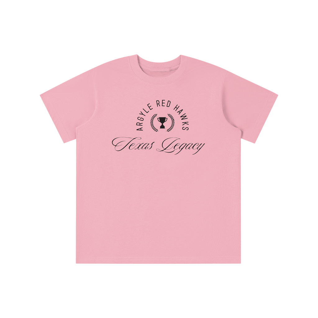 Youth Red Hawk Hoops Tee