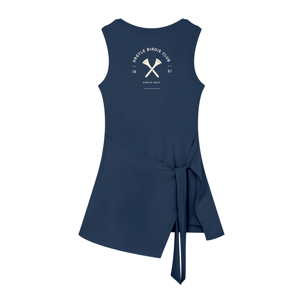 Women Argyle Golf A-Line Dress