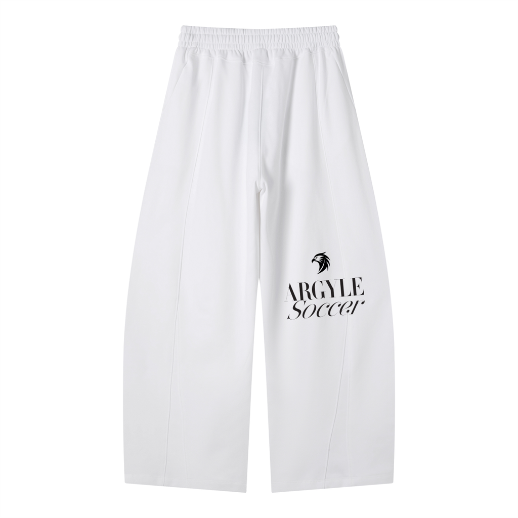 Argyle Soccer Heavyweight Wide Leg Sweatpants