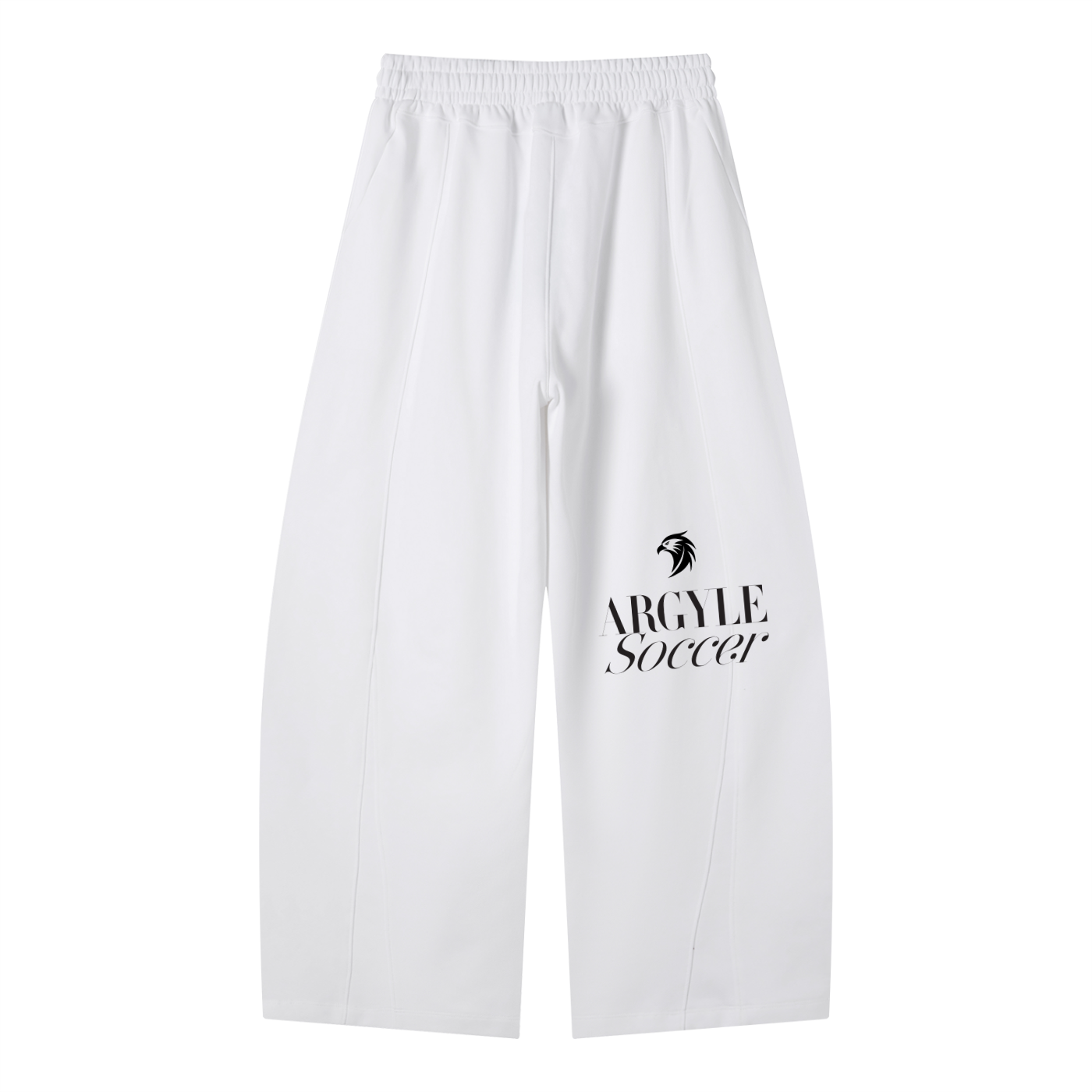 Argyle Soccer Heavyweight Wide Leg Sweatpants