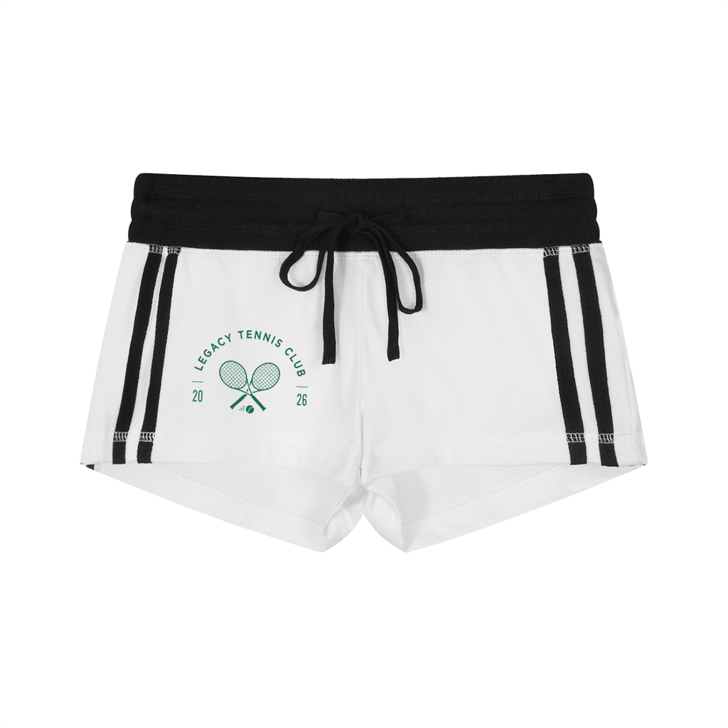 Women's Legacy Tennis Contrast Stripe Track Shorts