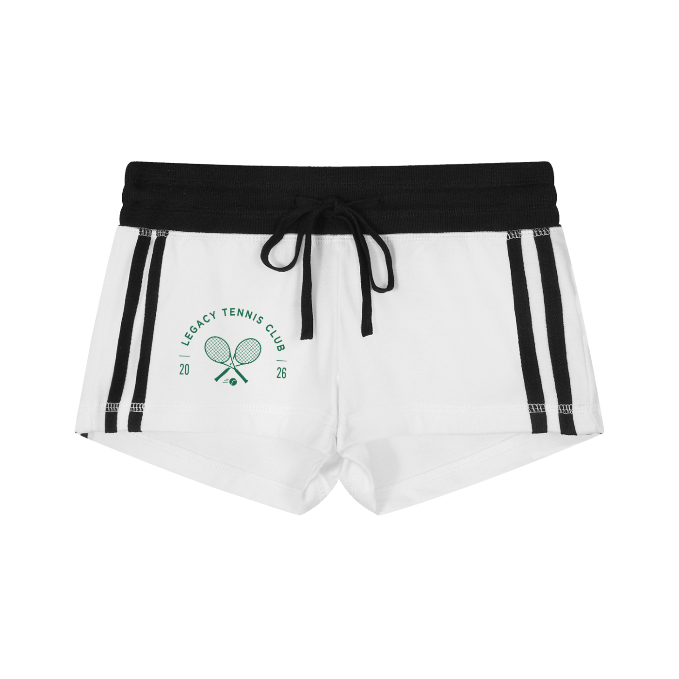 Women's Legacy Tennis Contrast Stripe Track Shorts
