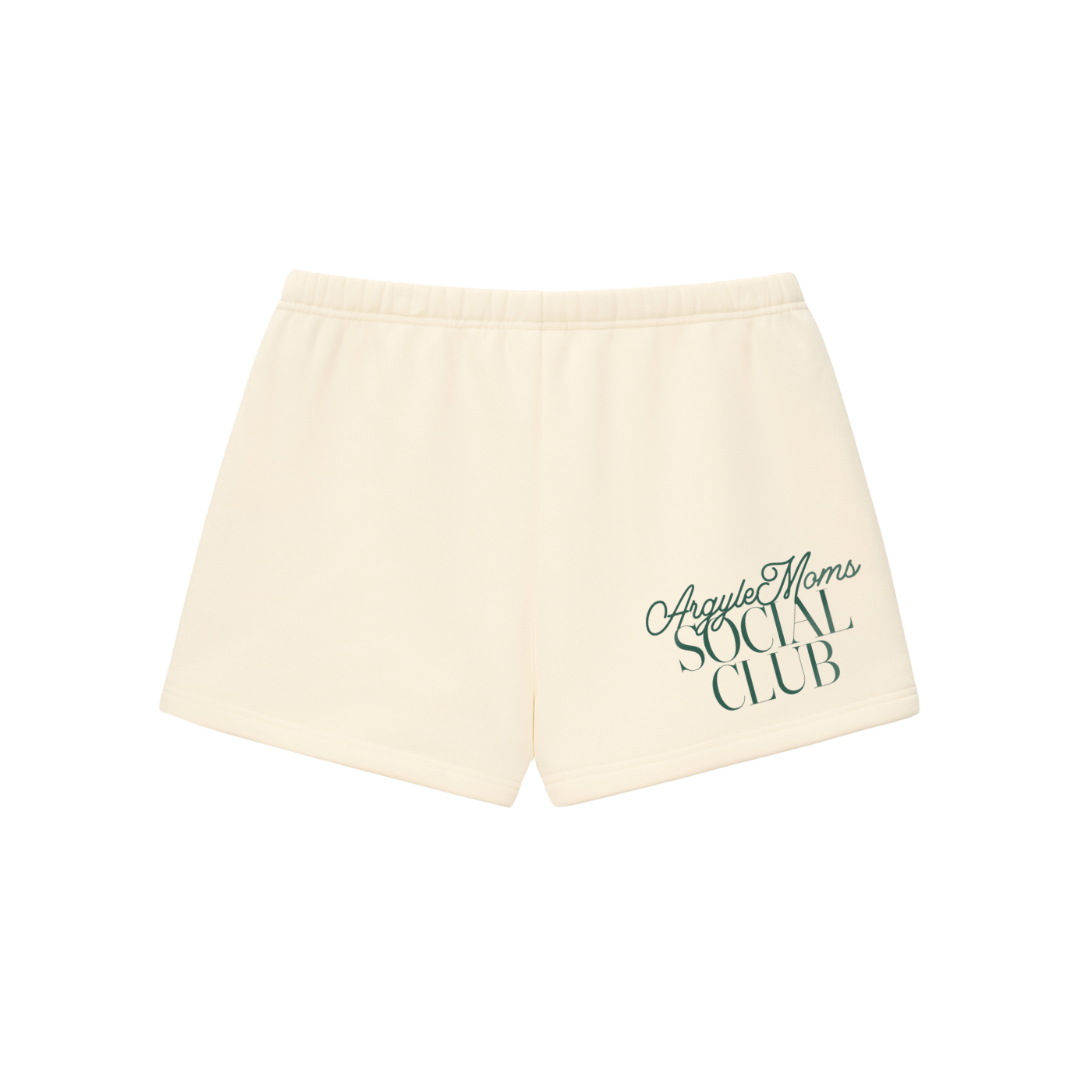 Moms Social Club Fleece Drawstring Sweatshorts
