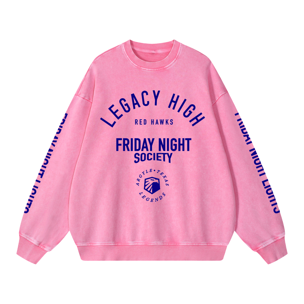 Friday Night Lights Society Washed Oversized Sweatshirt