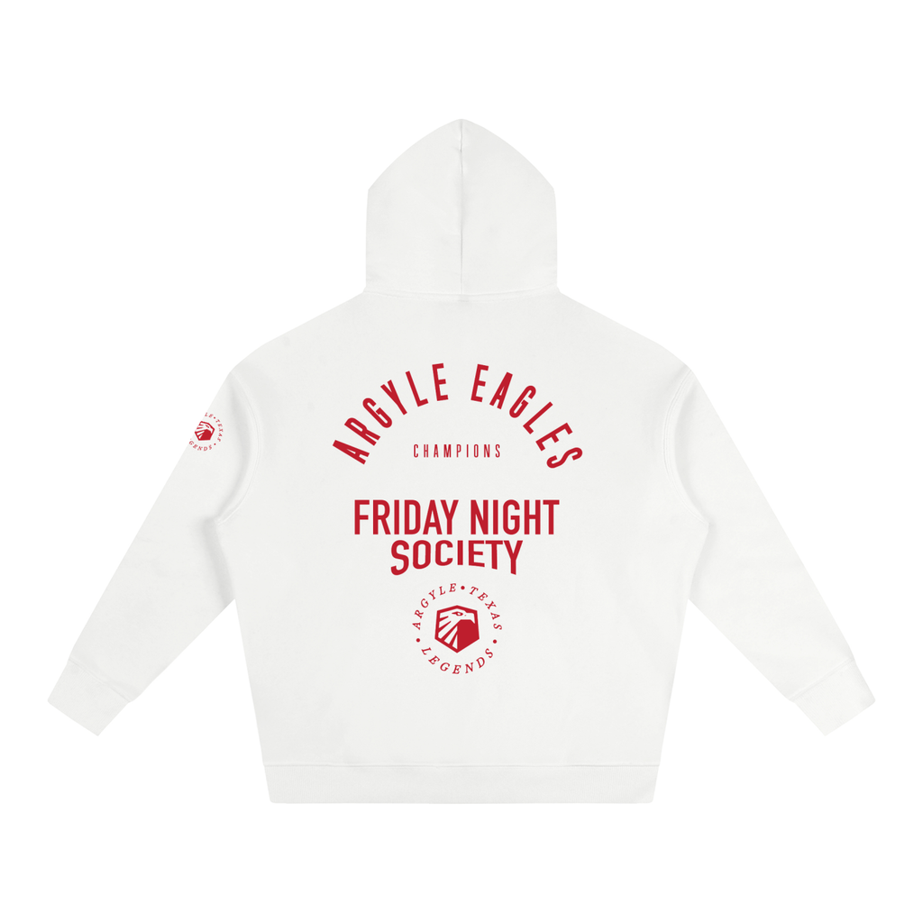 Argyle Eagle Oversize Hoodie