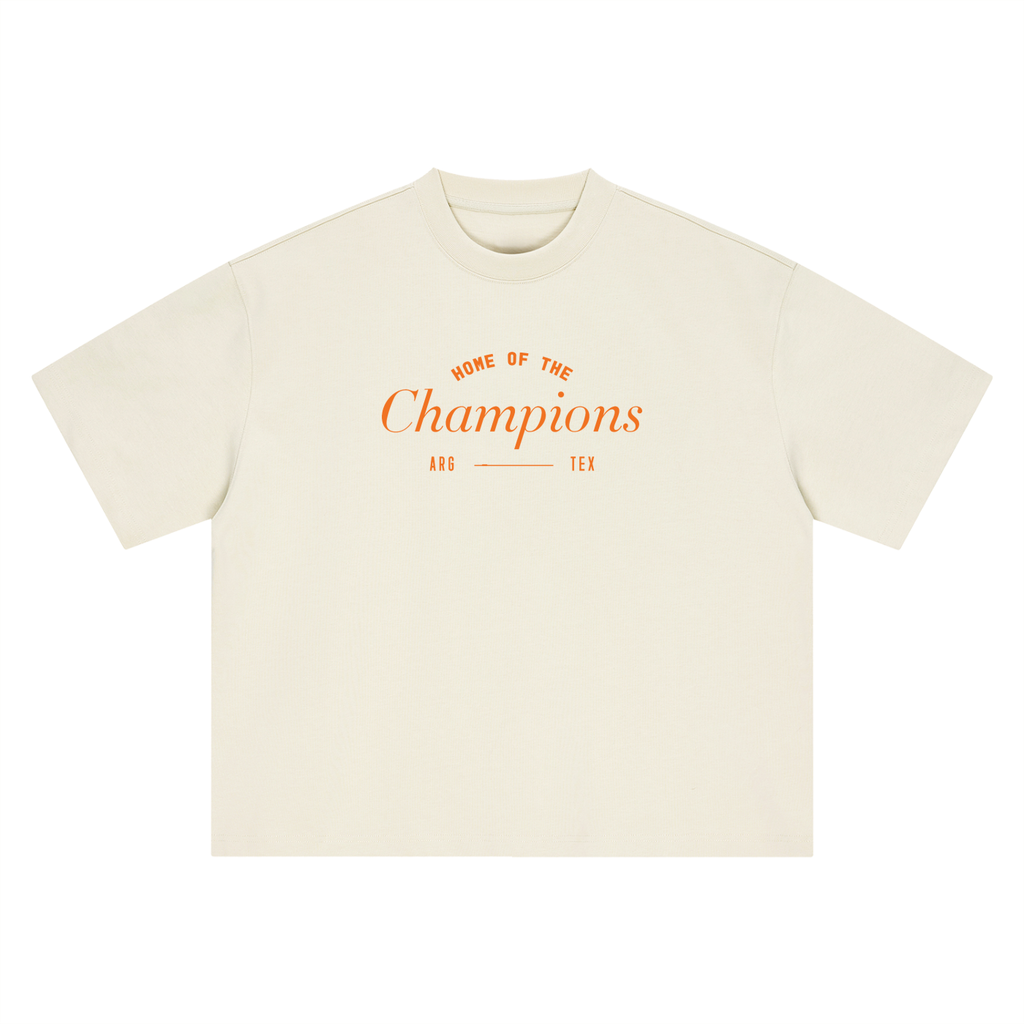 Womens Home of the Champs Boxy Tee