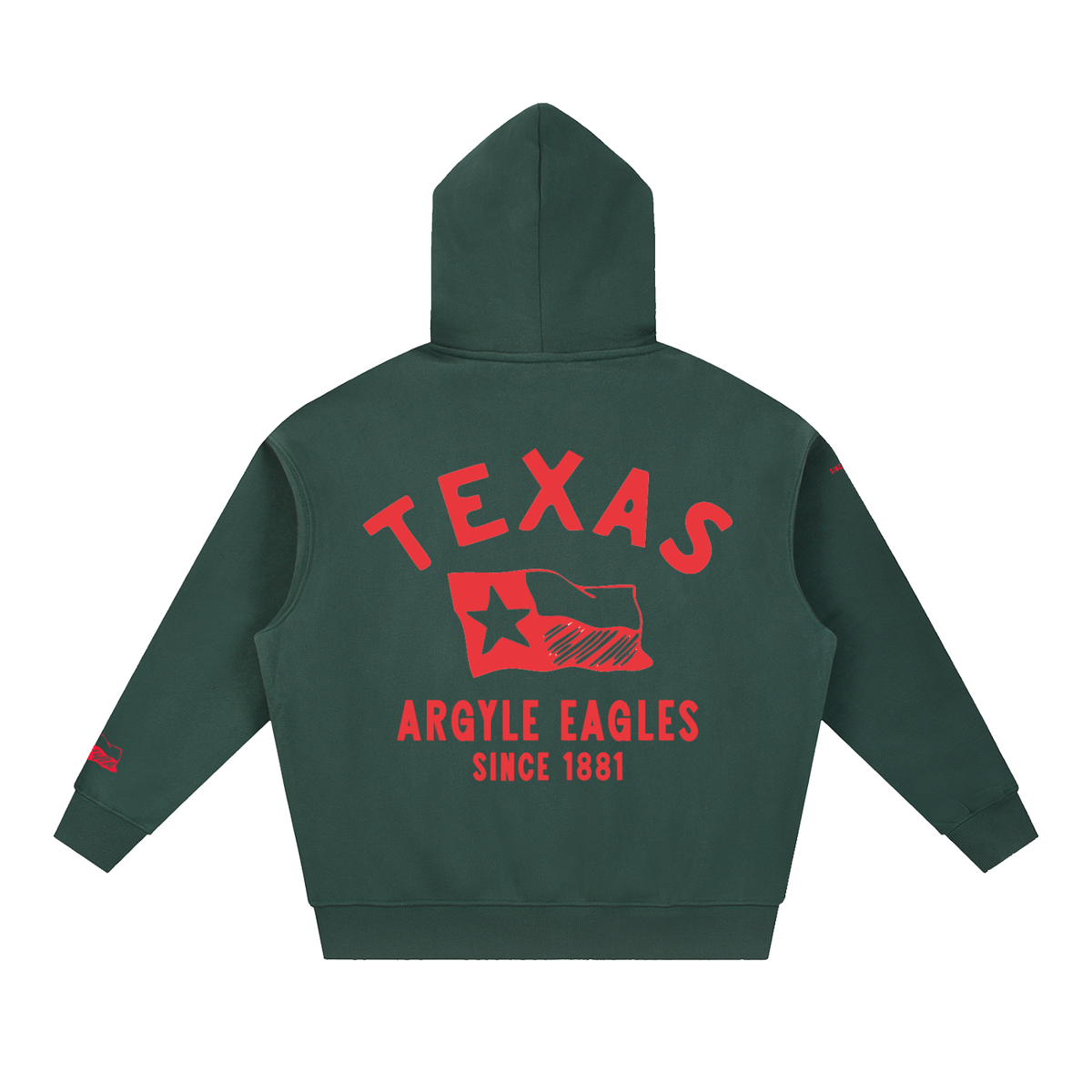 Argyle Eagles Essential Oversized Hoodie