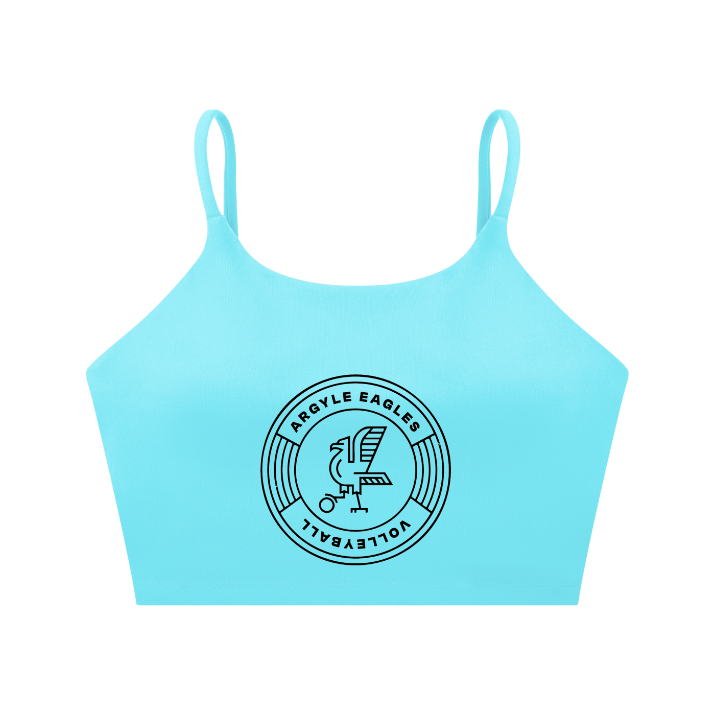 Argyle Eagles Yoga Sports Bra