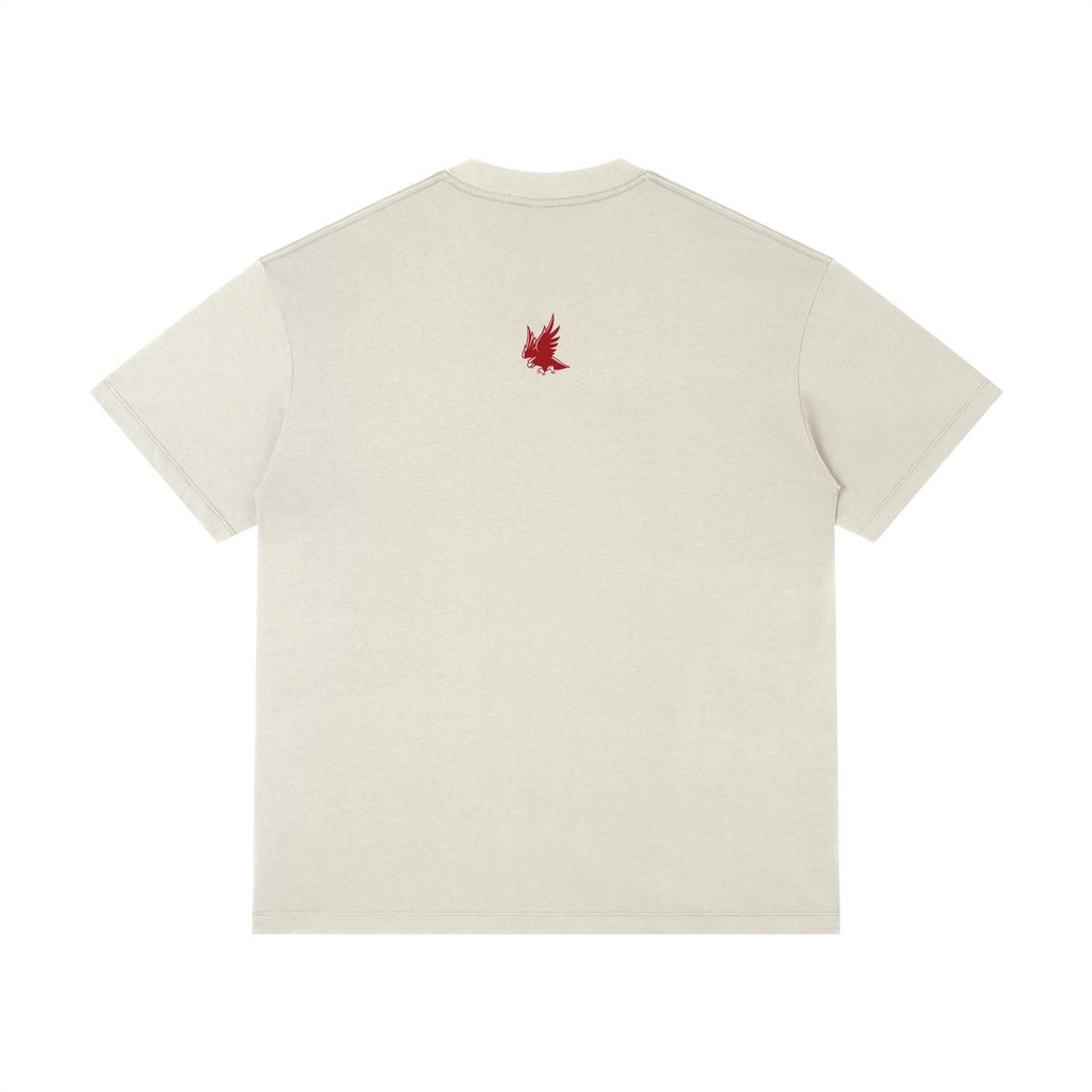 Unisex Red Hawk Baller Crewneck Tee