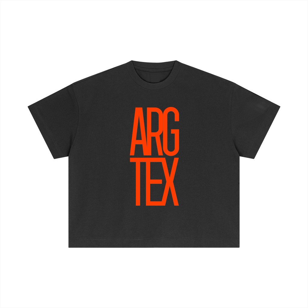Argyle Local Cotton Boxy Tee