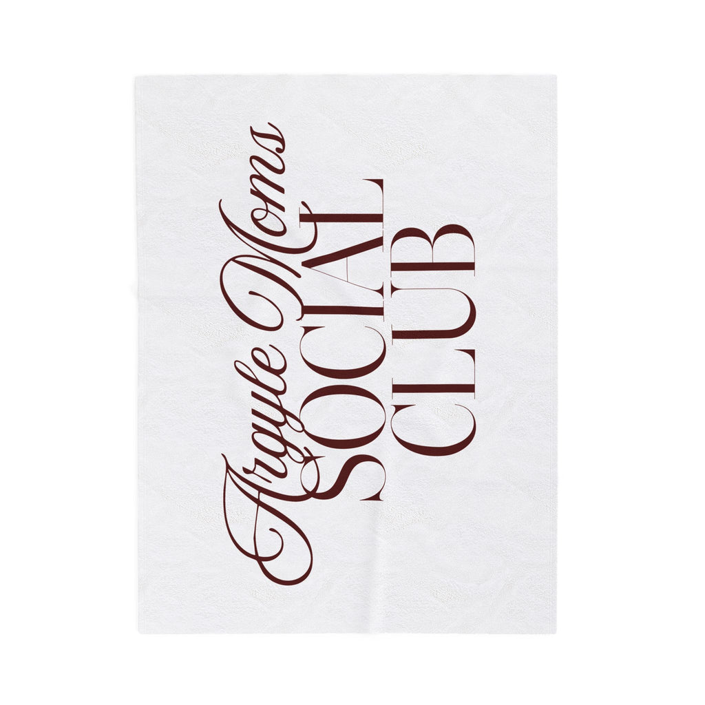 Mom Social Club Cozy Throw