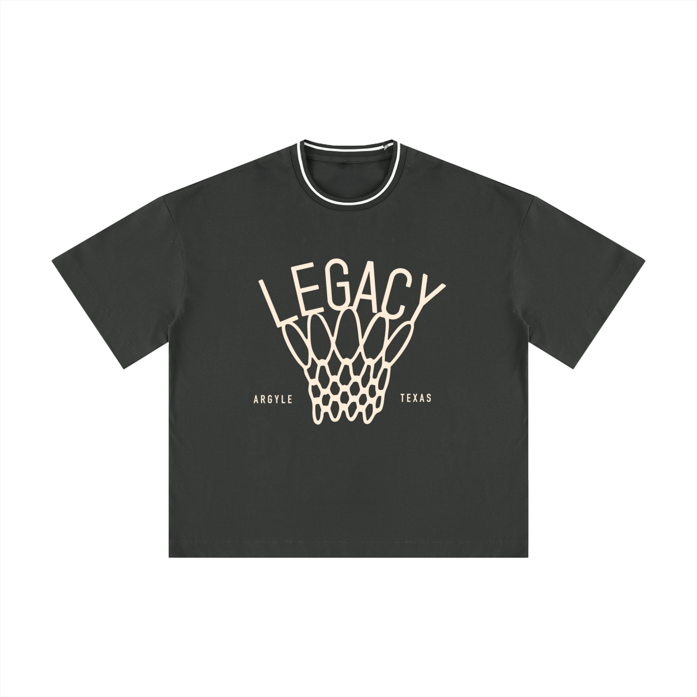 Unisex Legacy Ball Boxy Ribbed T-Shirt