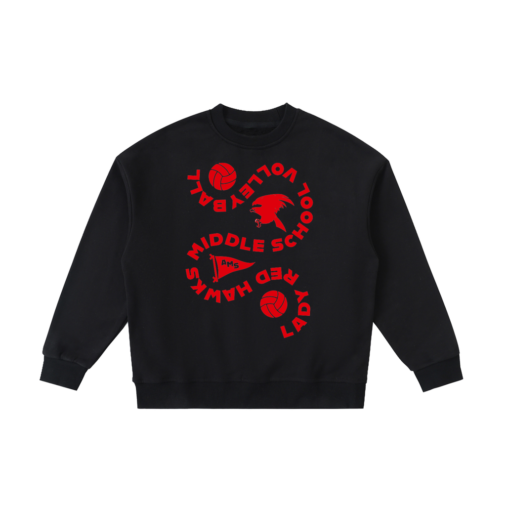 Youth AMS Redhawks Volleyball Sweatshirt