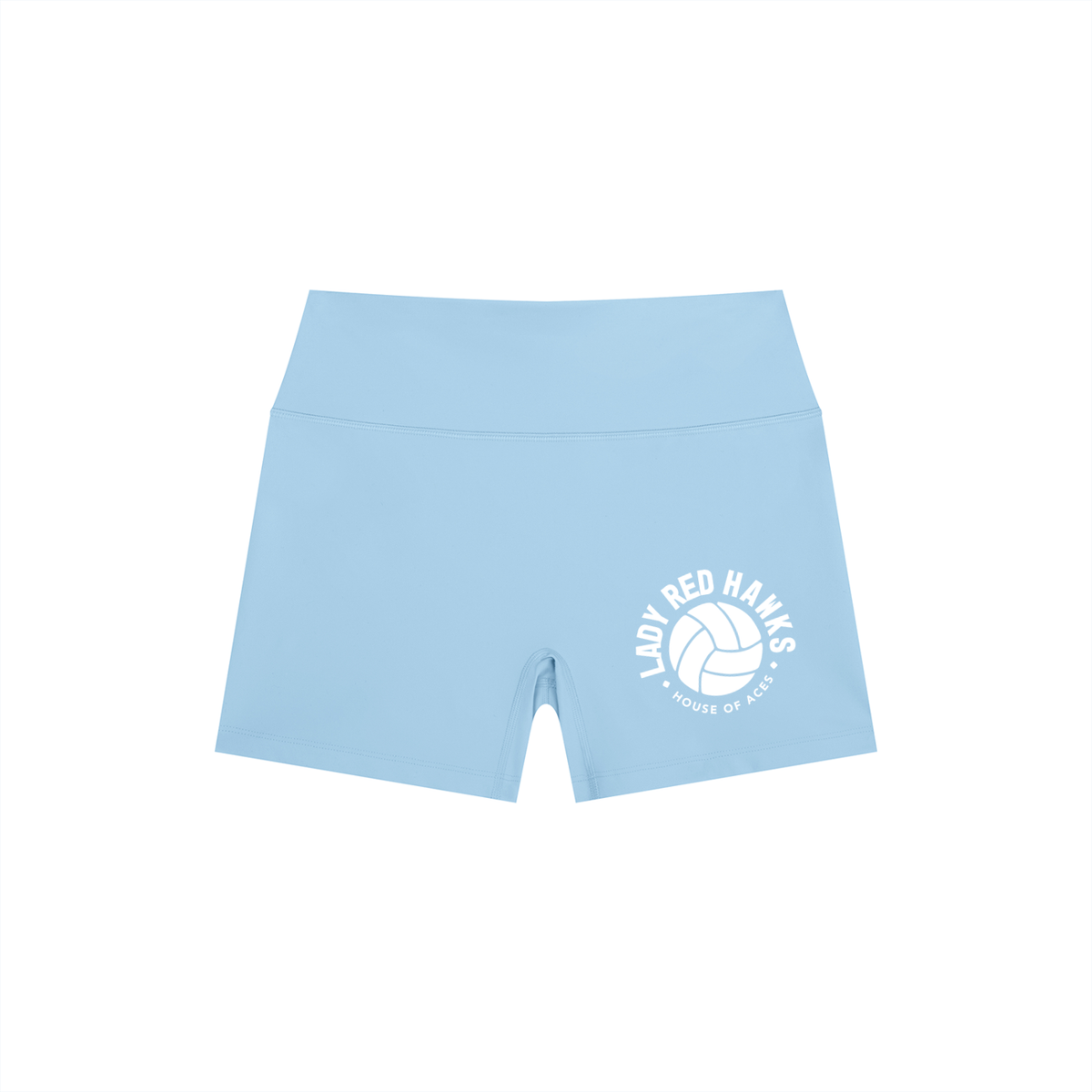 Womens AMS Volleyball High Rise Yoga Shorts