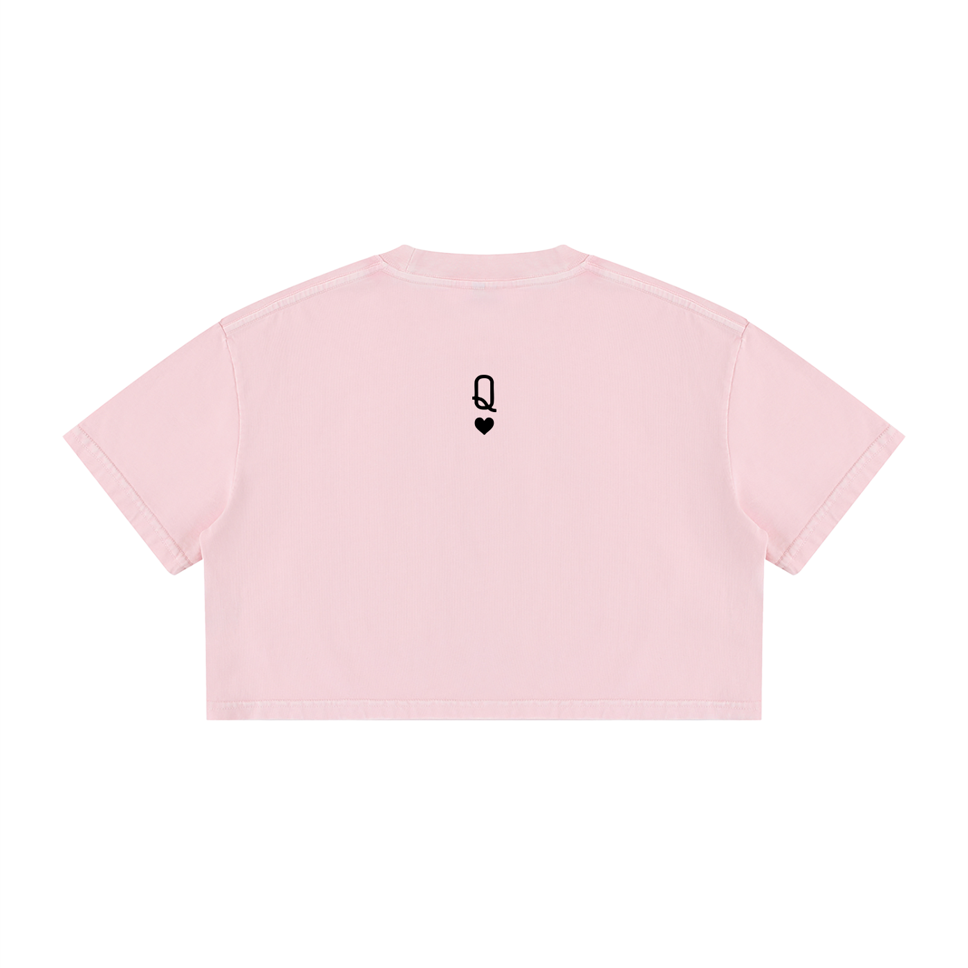 Womens TX Cheer Wash Cotton Crop Tee
