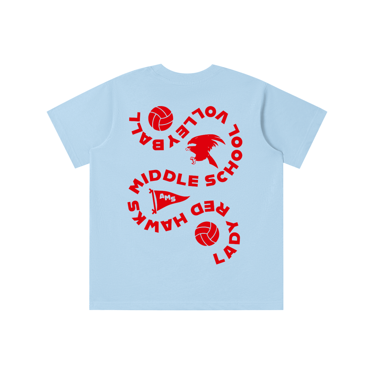 Youth AMS Volleyball PlayHard Tee