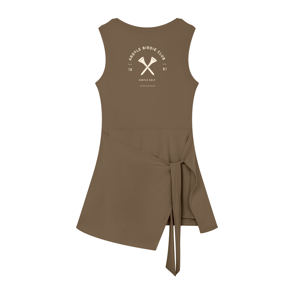Women Argyle Golf A-Line Dress