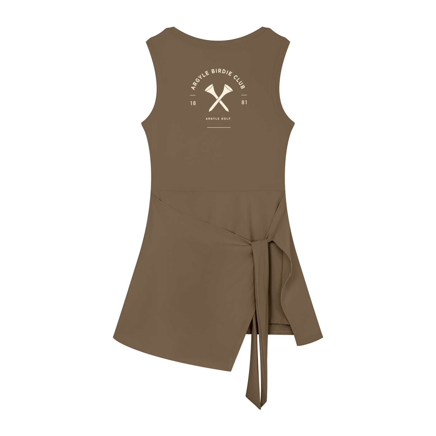 Women Argyle Golf A-Line Dress