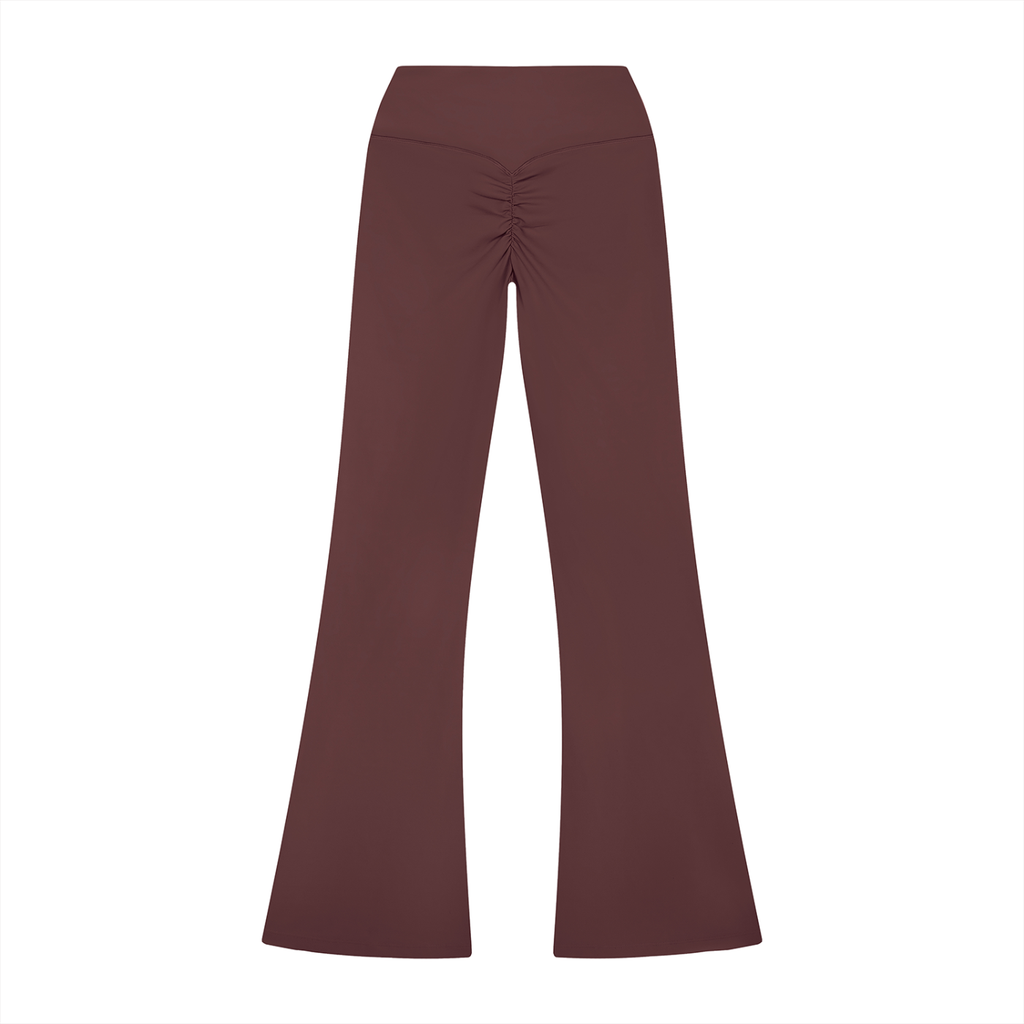 Womens Tennis High Rise Flared Leggings