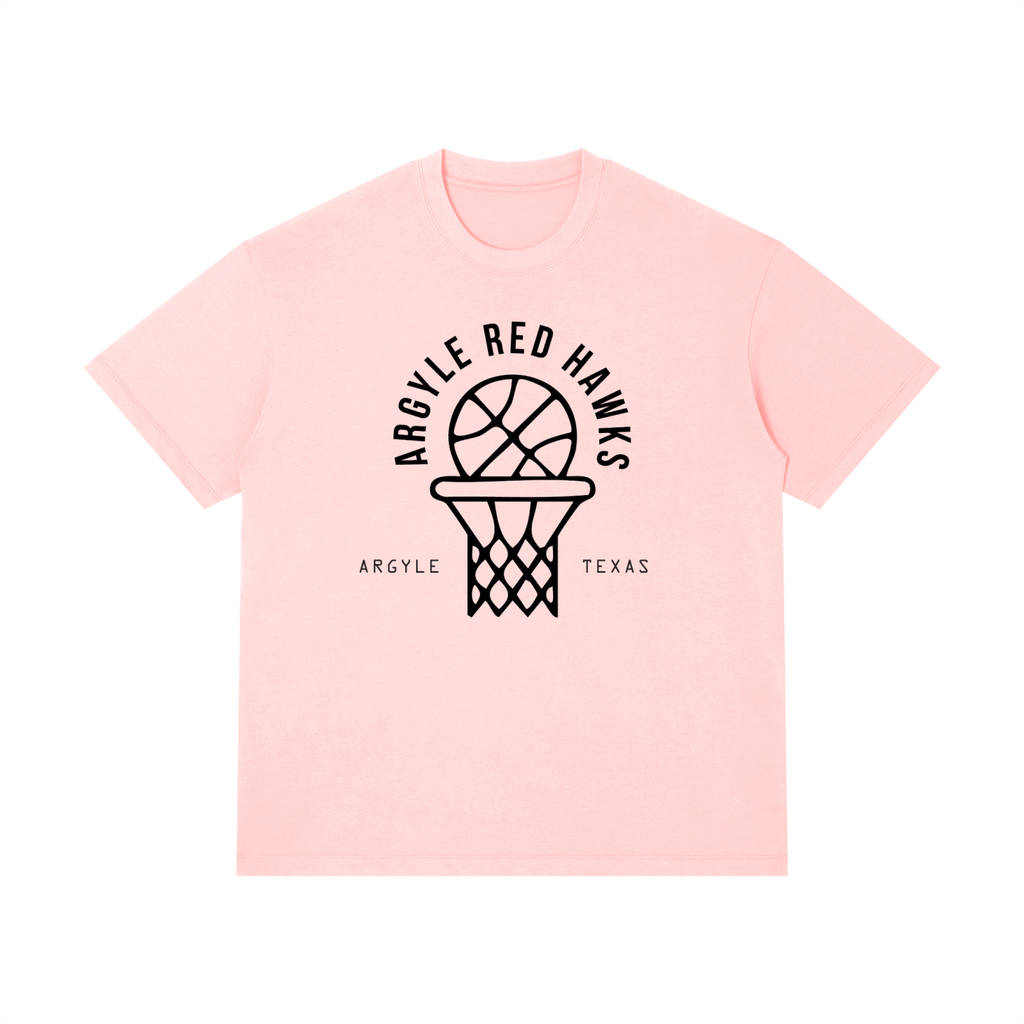 Unisex Red Hawk Baller Crewneck Tee