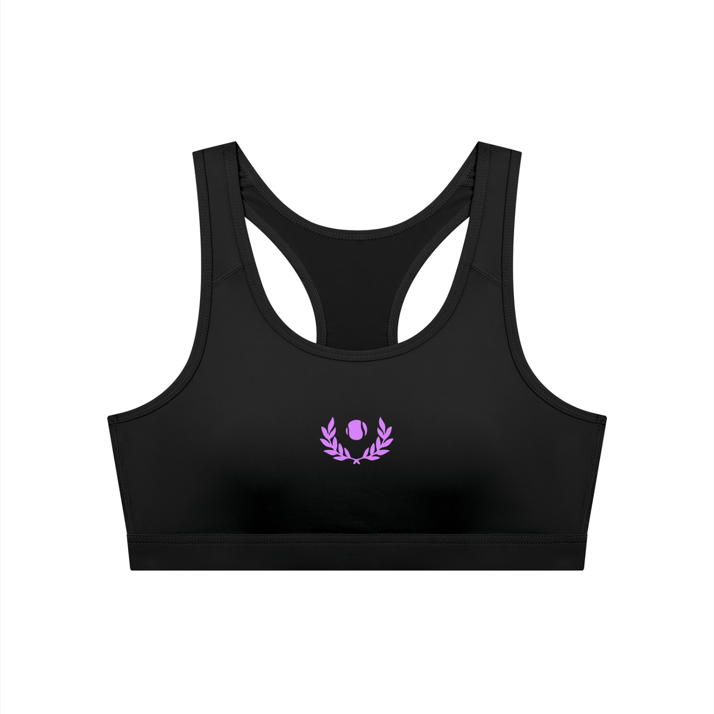 Womens Tennis Cropped Sports Bra