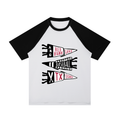 Unisex Red Hawk Baller Raglan Tee