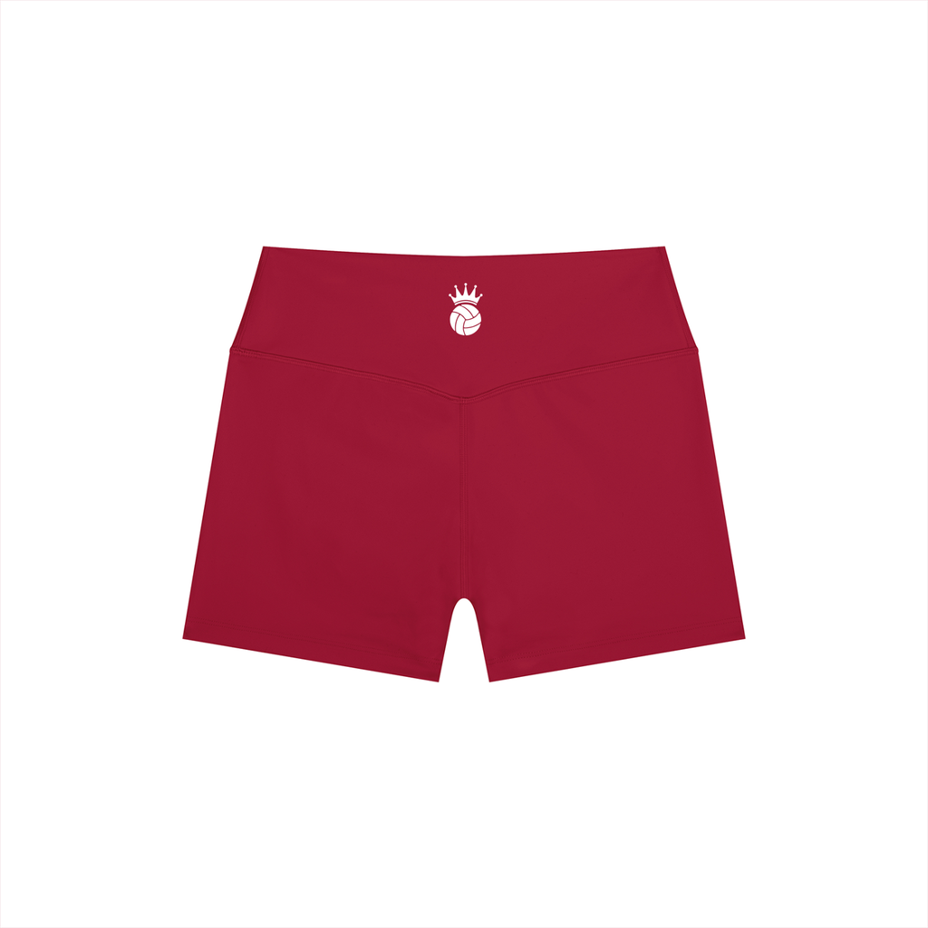 Womens AMS Volleyball High Rise Yoga Shorts