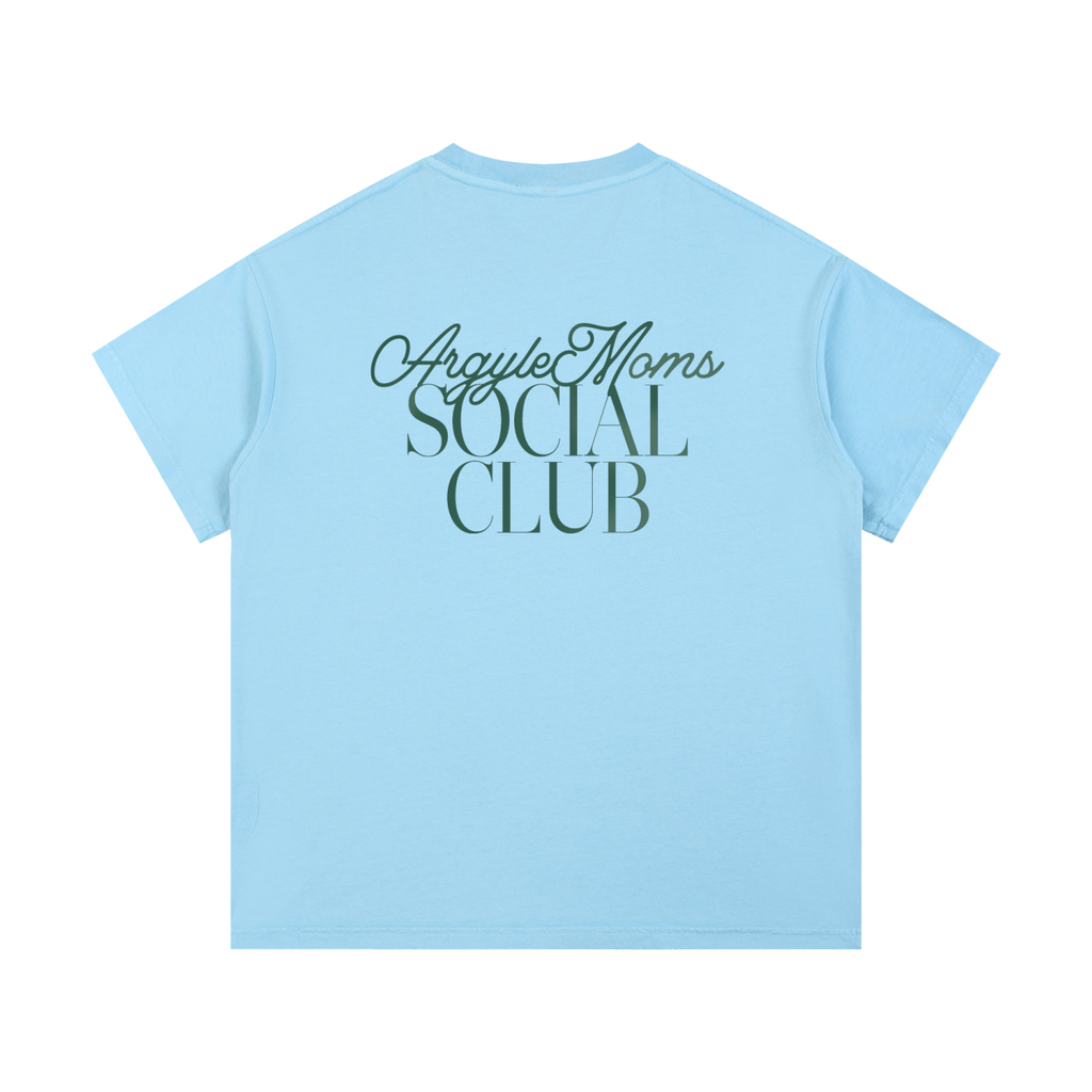 Moms Social Club Vintage Wash Cotton Tee