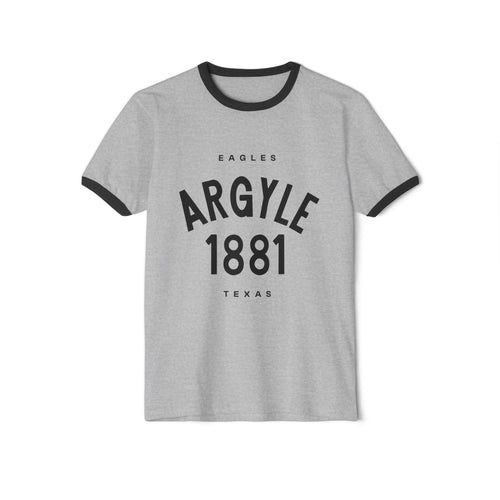 Argyle 1881 Texas Ringer T-Shirt — Vintage Eagles Champs Tee