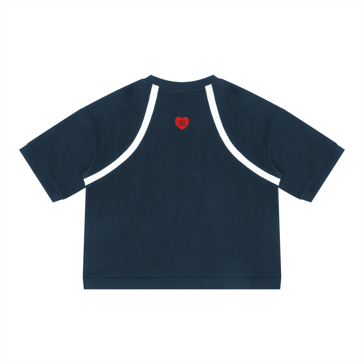 Darlin' Color Block Waffle Boxy Tee