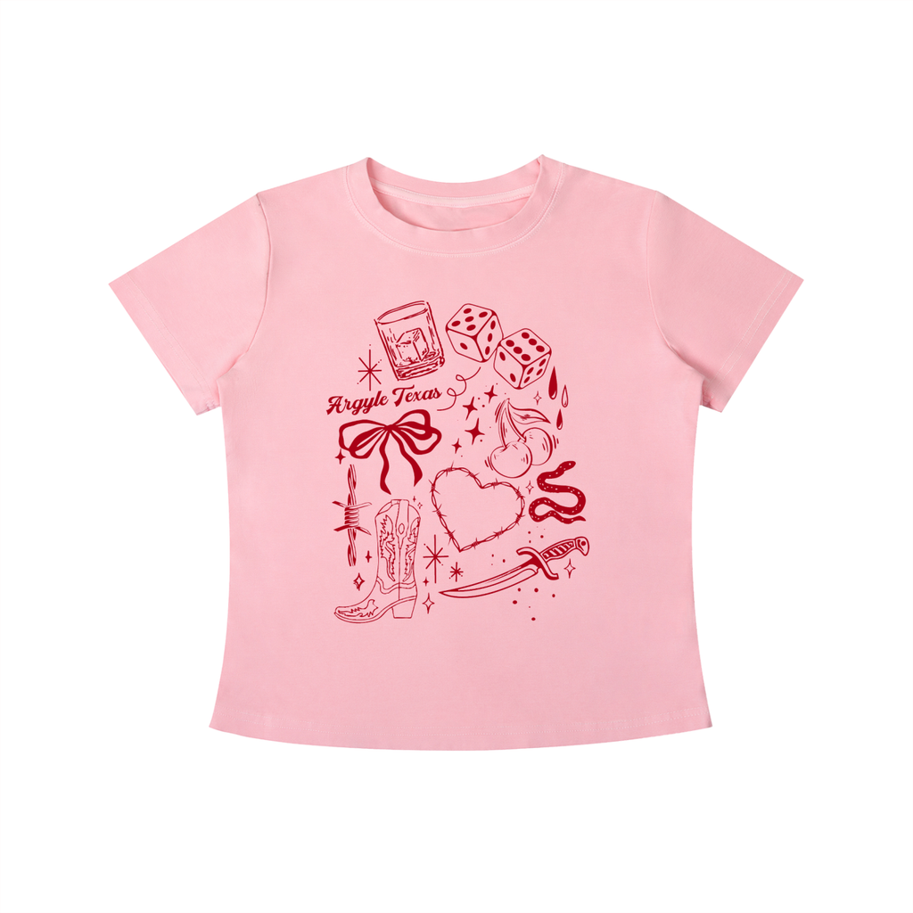 Local Gal Vintage Wash Slim Fit T-shirt