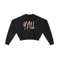 Vintage Washed Cropped Sweatshirt