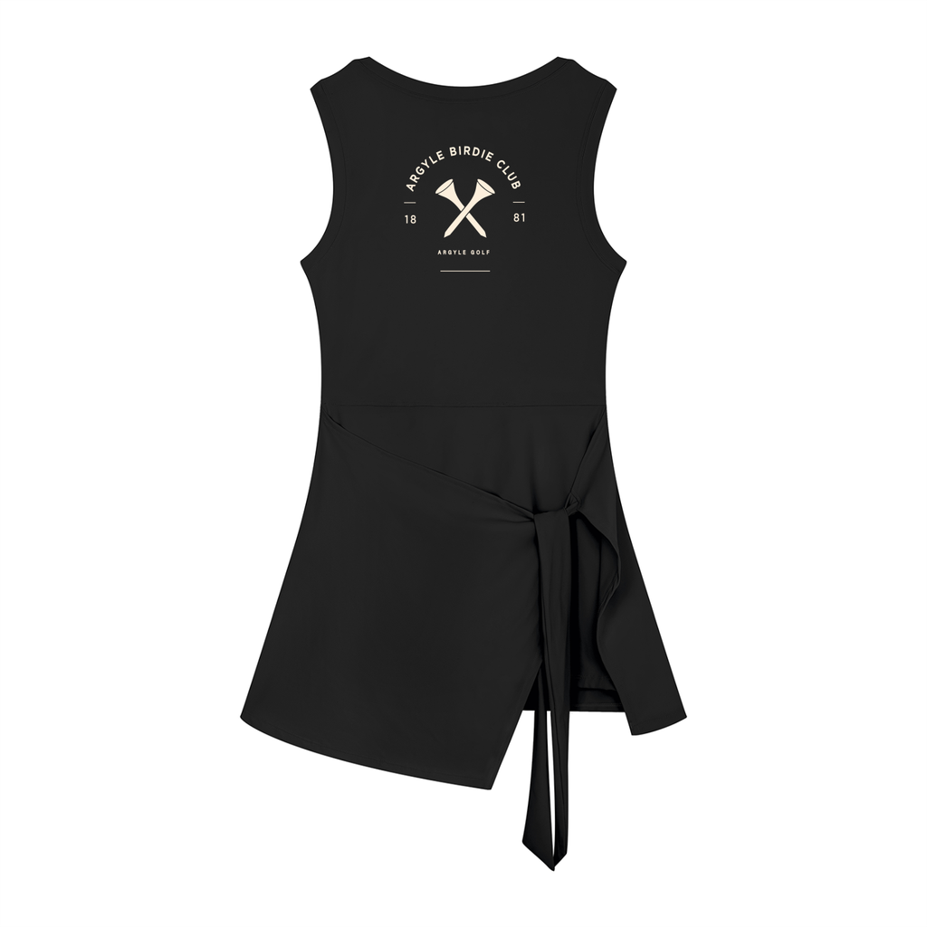 Women Argyle Golf A-Line Dress