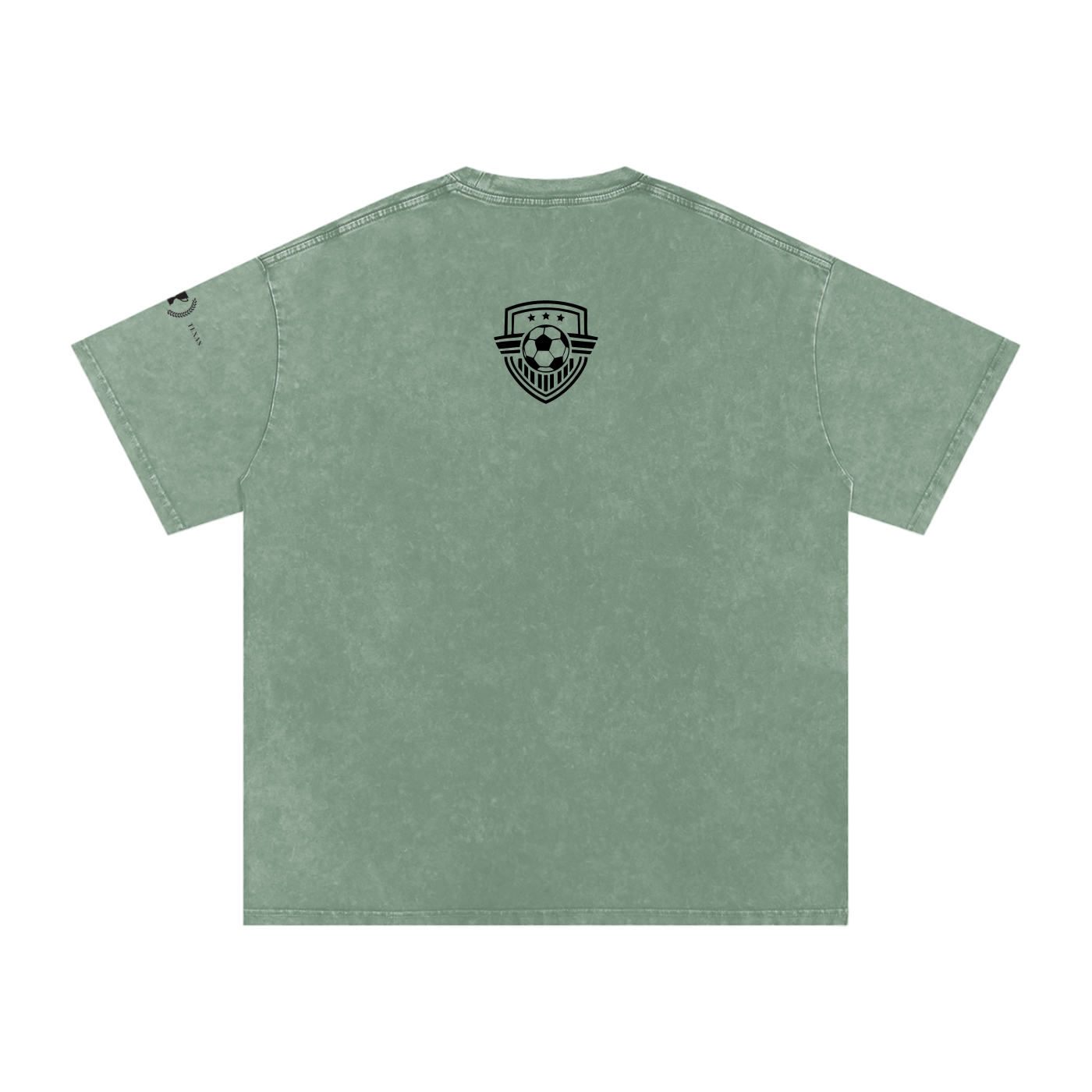 Argyle Soccer Washed Oversized Cotton Tee